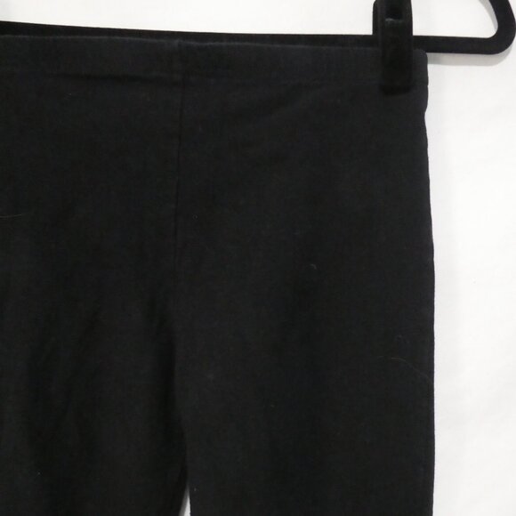 Unbranded | 12.5 inch waist measured | Black Leggings With Bottom Lace Hem - Picture 12 of 16